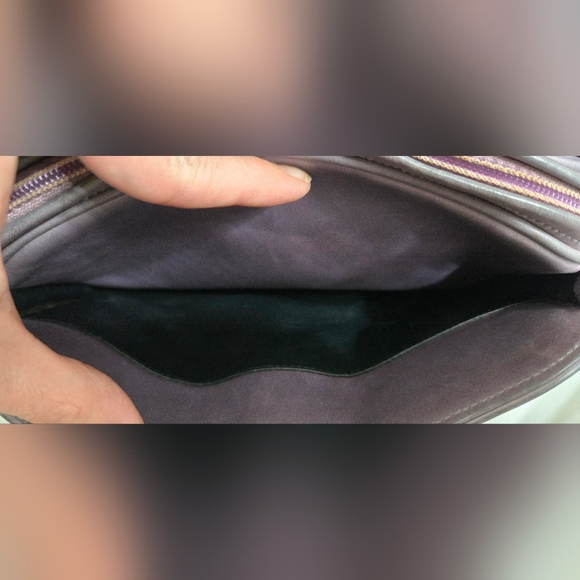 EUC Vintage Bally Purple Horse Hair Crossbody - Picture 11 of 15